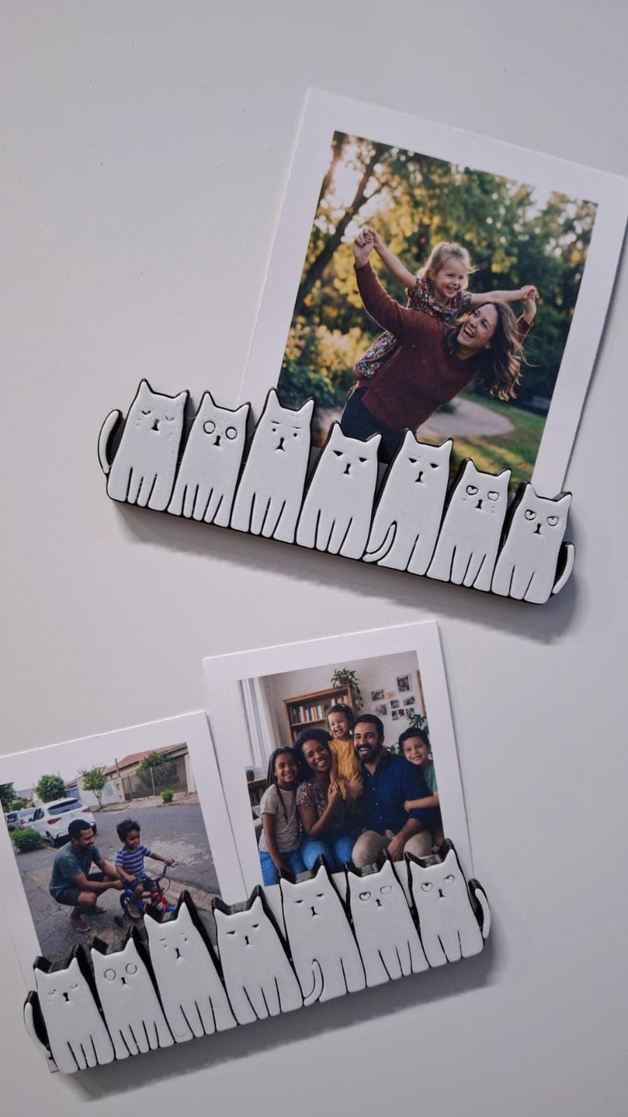 Suporte de fotos impresso em 3D